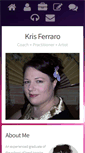 Mobile Screenshot of krisferraro.com